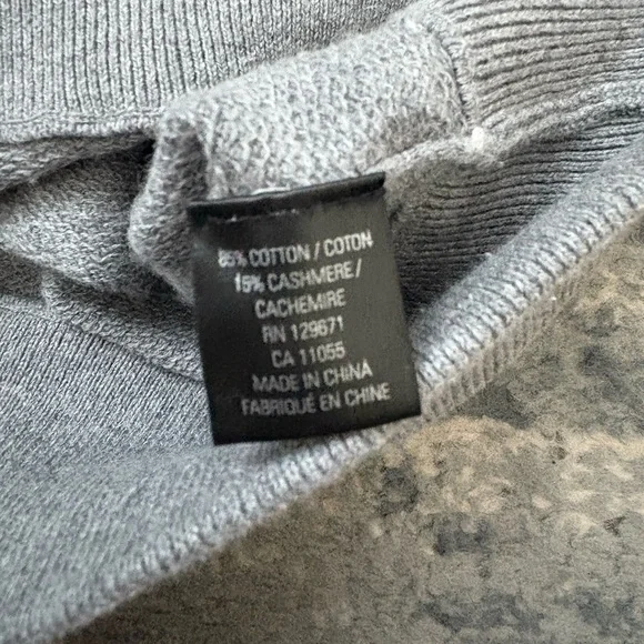 360 Cashmere Carrie Crewneck Knit in Heather Grey, SZ XS - Picture 10 of 11